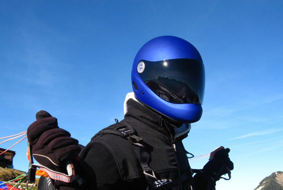 Casque De Vol / Parapente Charly Loop – Neuf, Homologation En Cours, Léger Et Confortable